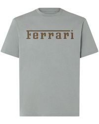 Ferrari - Crew Neck T-Shirt - Lyst