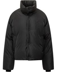 Ami Paris - Solid Mock Collar Jacket - Lyst