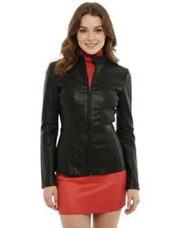 DIESEL - Mock Collar Jacket - Lyst