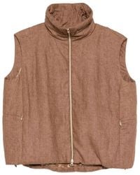 Herno - Nylon Zipped Vest - Lyst