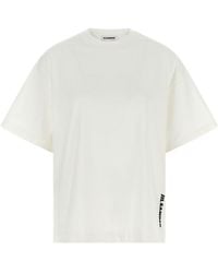 Jil Sander - Cotton T-Shirt - Lyst