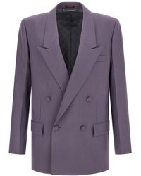 Gucci - Double-Breasted Jacket - Lyst