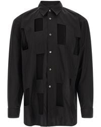 Comme des Garçons - Geometric Cut-Out Shirt - Lyst