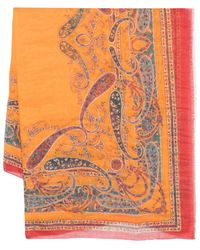 Etro - Paisley Scarves - Lyst