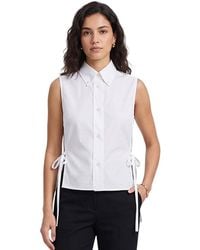 Miu Miu - Regular Solid Shirt - Lyst