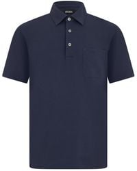 ZEGNA - Classic Pocket Polo Shirt For - Lyst
