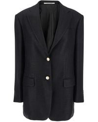 Tagliatore - Jacket With Pointed Lapels - Lyst