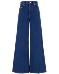 Marni - Denim Wide-Leg Jeans - Lyst