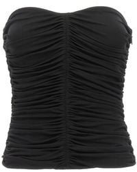 Saint Laurent - Viscose Top - Lyst