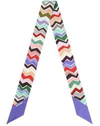 Missoni - Zigzag Bandana Scarf - Lyst