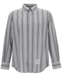 Thom Browne - Regular Stripes Shirts - Lyst