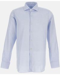 Bagutta - Classic Cotton Shirt - Lyst