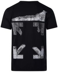 Off-White c/o Virgil Abloh Cabin Baggage T-shirt in Black for Men