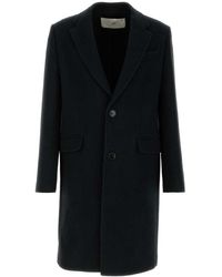 Ami Paris - Wool Single-Breasted Coat - Lyst