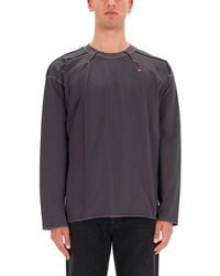 DIESEL - Solid Crew Neck T-Shirt - Lyst