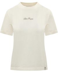 Palm Angels - Logo Crew Neck T-Shirt - Lyst