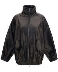 Brunello Cucinelli - Leather Jacket - Lyst