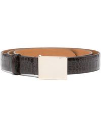 Alysi - Textured Formal Belt - Lyst