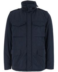 Aspesi - Mock Collar Jacket - Lyst