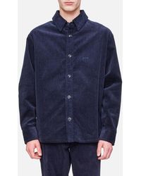 A.P.C. - Bobby Overshirt - Lyst
