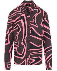PUCCI - Regular Abstract Shirt - Lyst