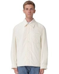Ami Paris - Solid Overshirt - Lyst