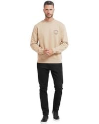 HUGO - Logo Crew Neck Sweatshirt - Lyst