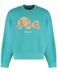 Palm Angels - Graphic Crew Neck Sweatshirt - Lyst