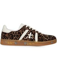 Premiata - Print Color Block Sneakers - Lyst