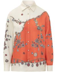 Versace - Regular Printed Shirt - Lyst
