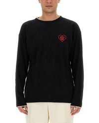 FAMILY FIRST - Crew Neck Sweaters - Lyst