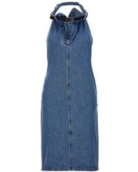 Coperni - 'Belt Halter Neck' Dress - Lyst