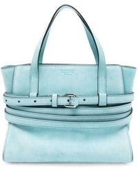 Moschino - Light Tie Me Mini Satchel - Lyst