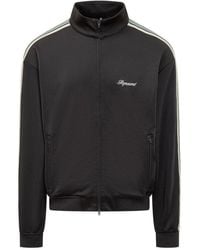 Represent - Stripes Mock Collar Jacket - Lyst