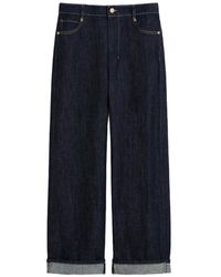Max Mara - Straight Flat Front Pants - Lyst