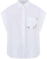 Paul Smith - Embroidered Cotton Shirt - Lyst