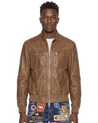 DSquared² - Mandarin Collar Jacket - Lyst