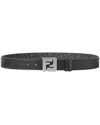 Fendi - Ff Logo Buckle Belt - Lyst