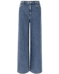 Theory - 'High-Waisted Wide-Leg' Jeans - Lyst
