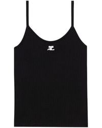 Courreges - "Reedition" Knit Tank Top - Lyst