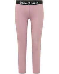 Palm Angels - Skinny Elasticated Pants - Lyst