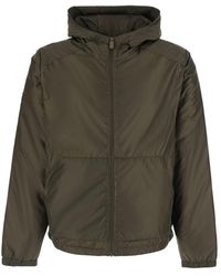 Aspesi - Tech Fabric Jacket Polyamide Coat - Lyst