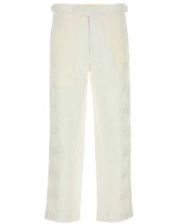Bode - Linen Salt Pant - Lyst