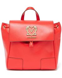 Love Moschino - Golden Logo Small Backpack - Lyst