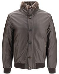 Moorer - Mock Collar Jacket - Lyst
