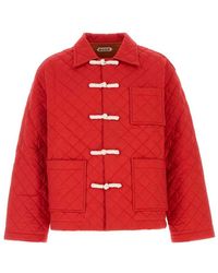Bode - Cotton Hobby Jacket - Lyst