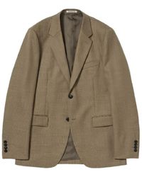 AURALEE - Wool Single-Breasted Blazer Jacket - Lyst