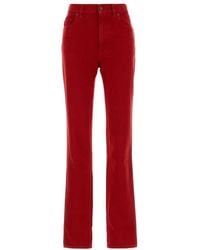 Chloé - Bootcut Flat Front Pants - Lyst