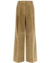Rohe - Flared Flat Front Pants - Lyst
