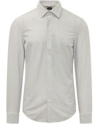 BOSS - Light Stripes Shirt - Lyst